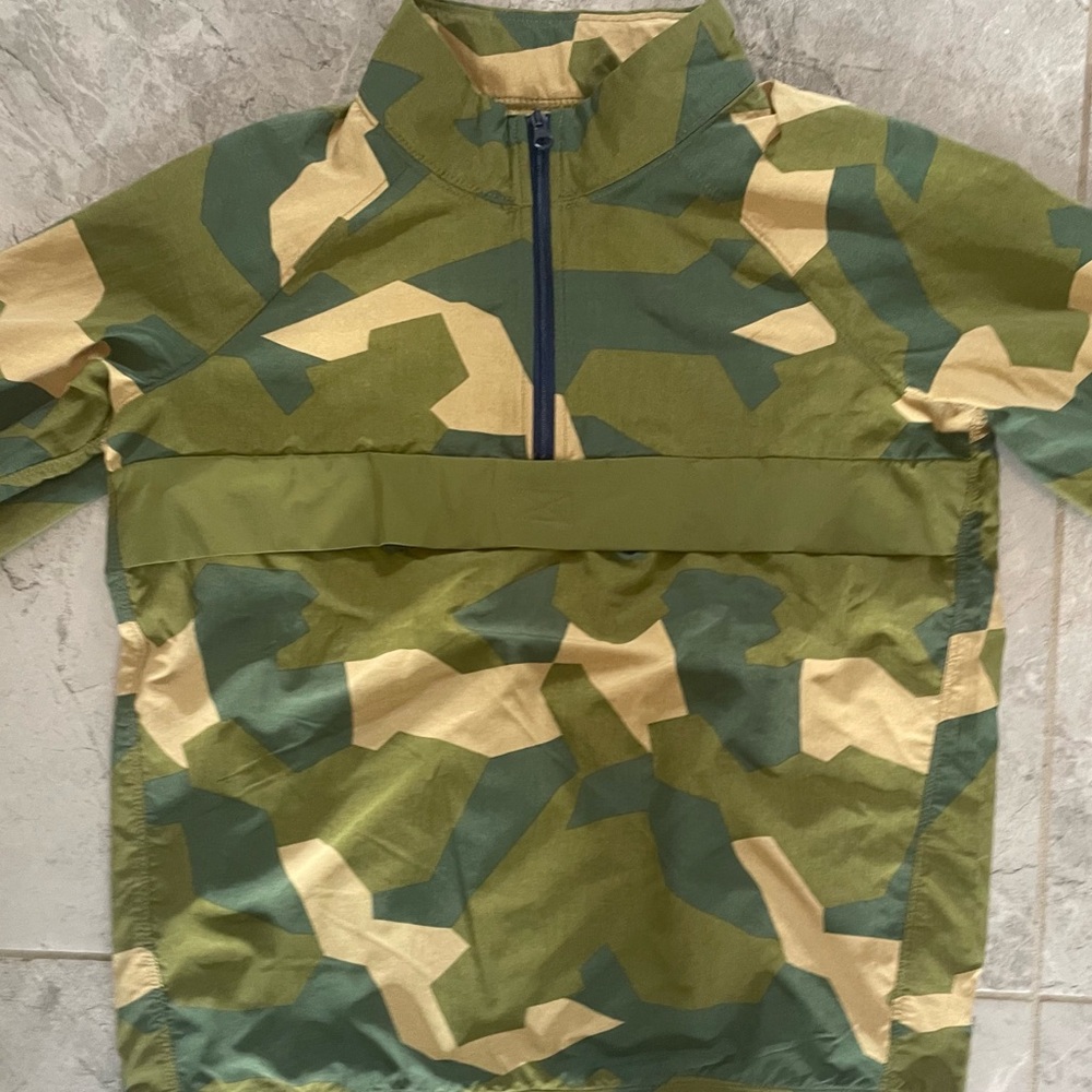 Carter's Green and Tan Camouflage Pullover